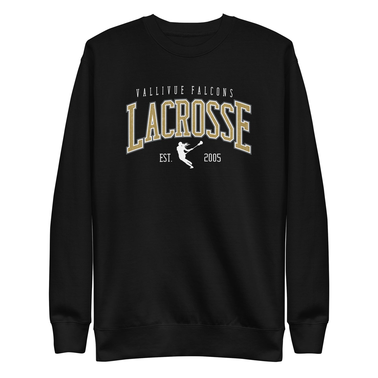 Adult Vallivue Lacrosse Cotton Heritage Sweatshirt
