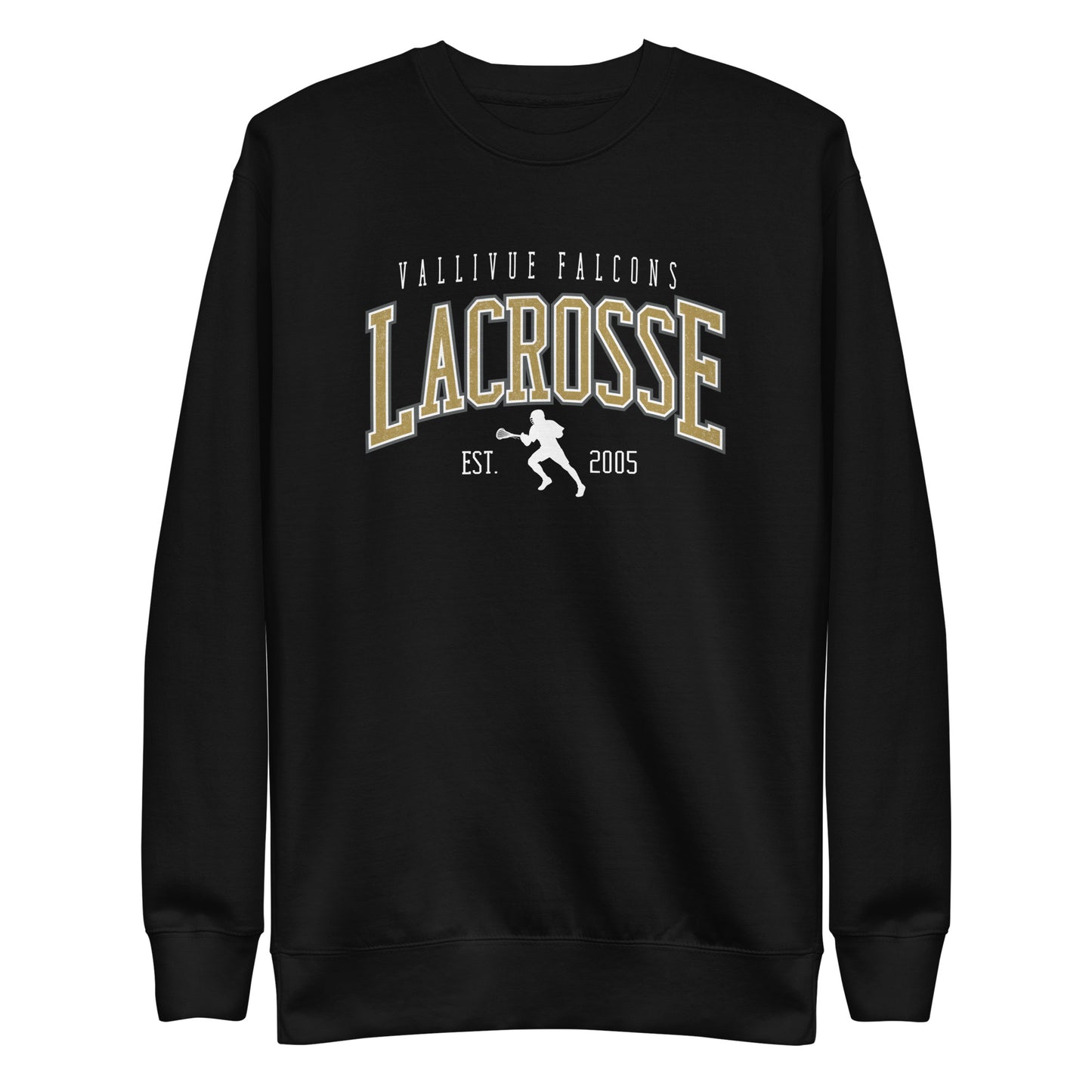Adult Vallivue Lacrosse Cotton Heritage Sweatshirt