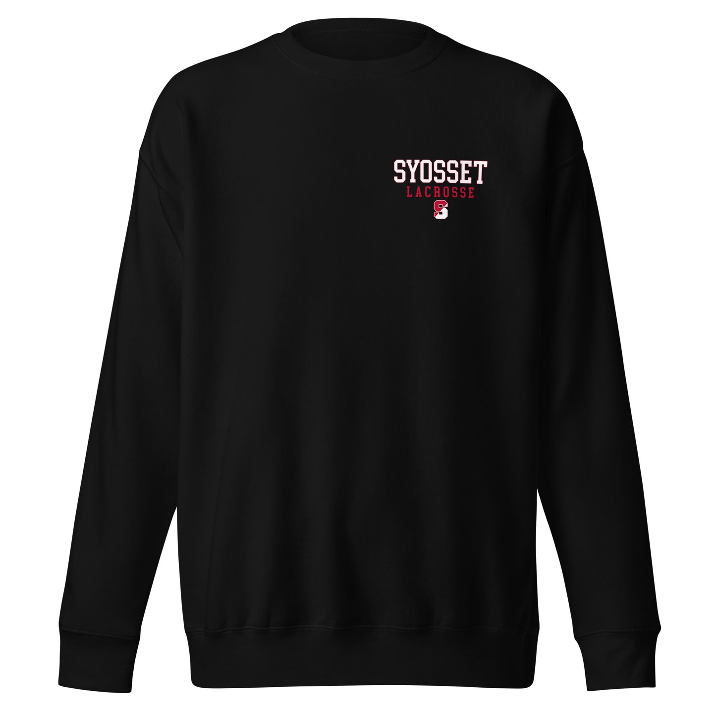 Adult Syosset Lacrosse Cotton Heritage Crewneck