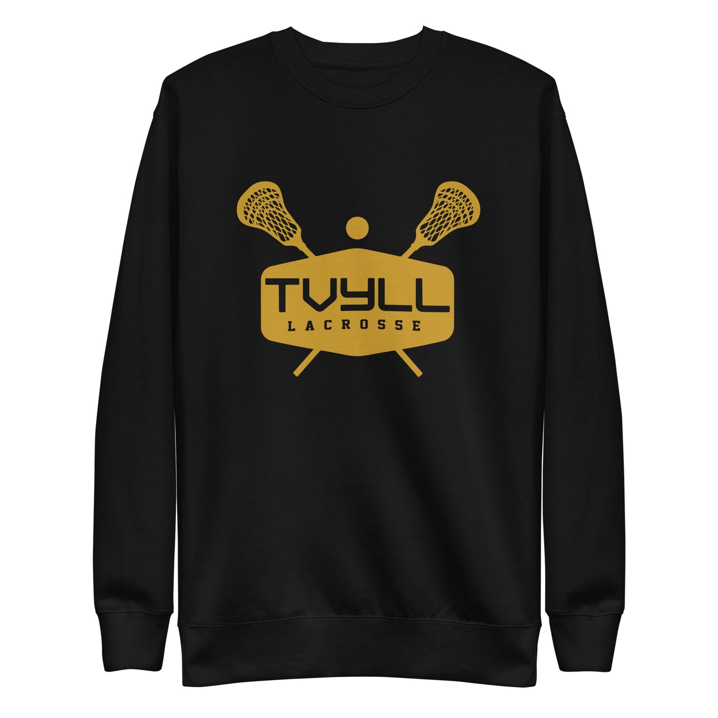 Adult TVYLL Lacrosse Cotton Heritage Premium Sweatshirt