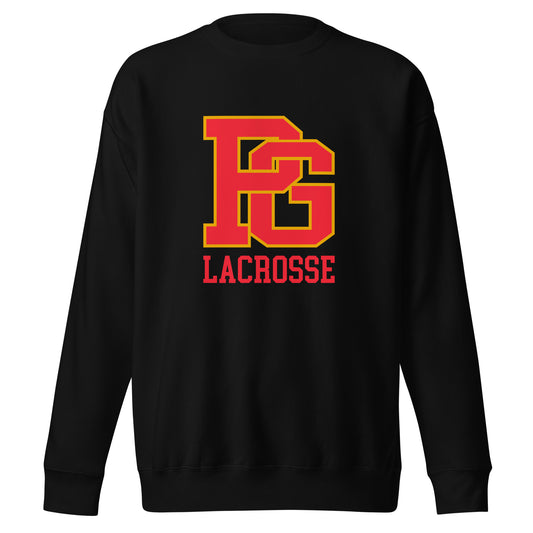 Adult Pacific Grove High School Men's Lacrosse Cotton Heritage Hoodie