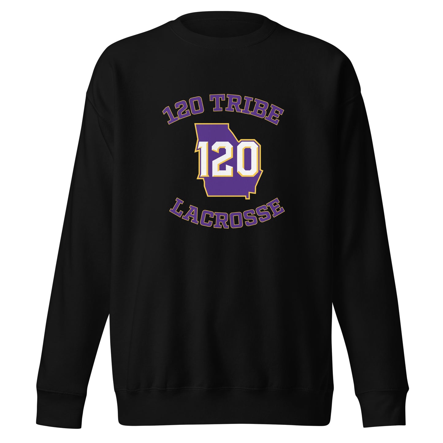 Adult Georgia 120 Tribe Cotton Heritage Crewneck Sweatshirt