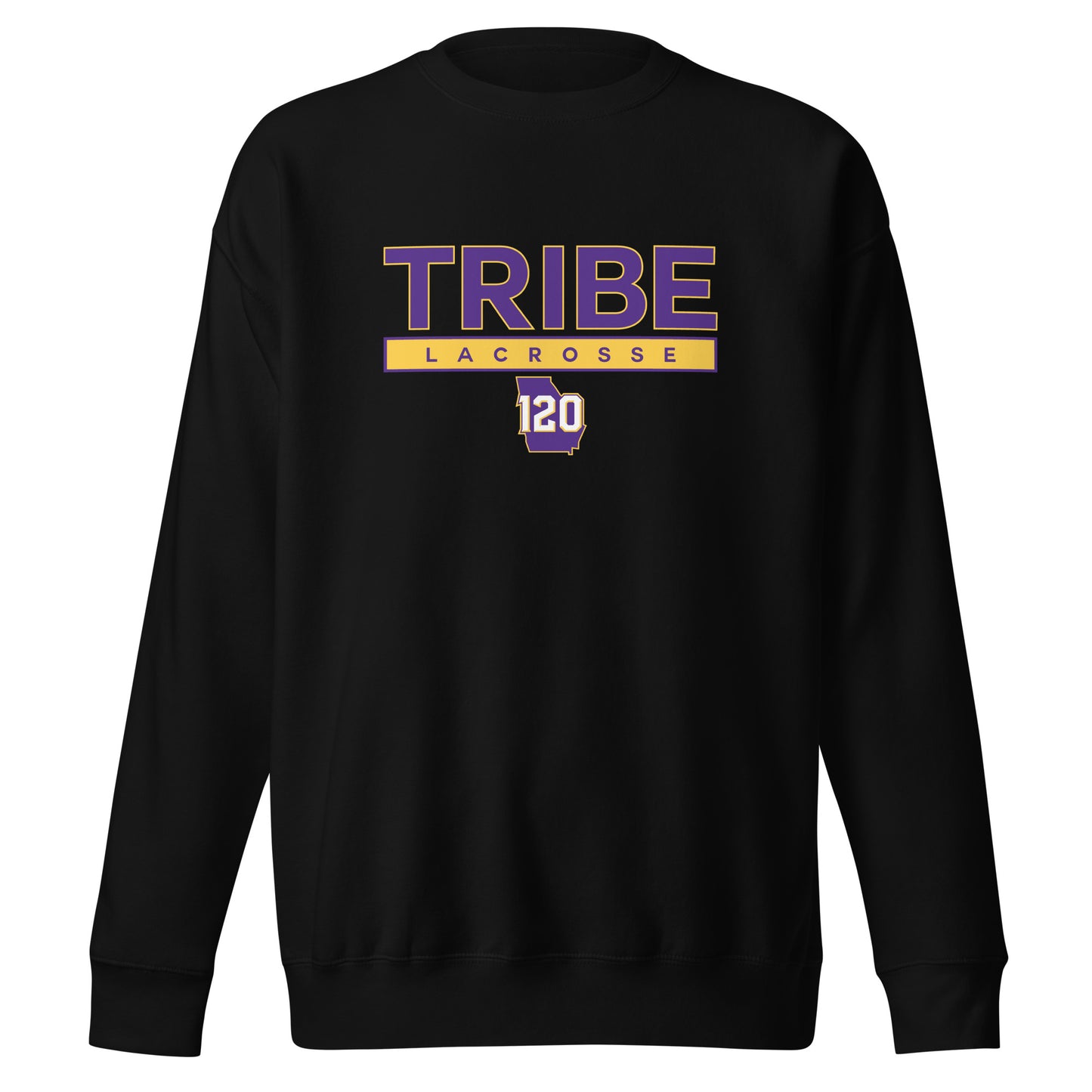 Adult Georgia 120 Tribe Cotton Heritage Crewneck Sweatshirt