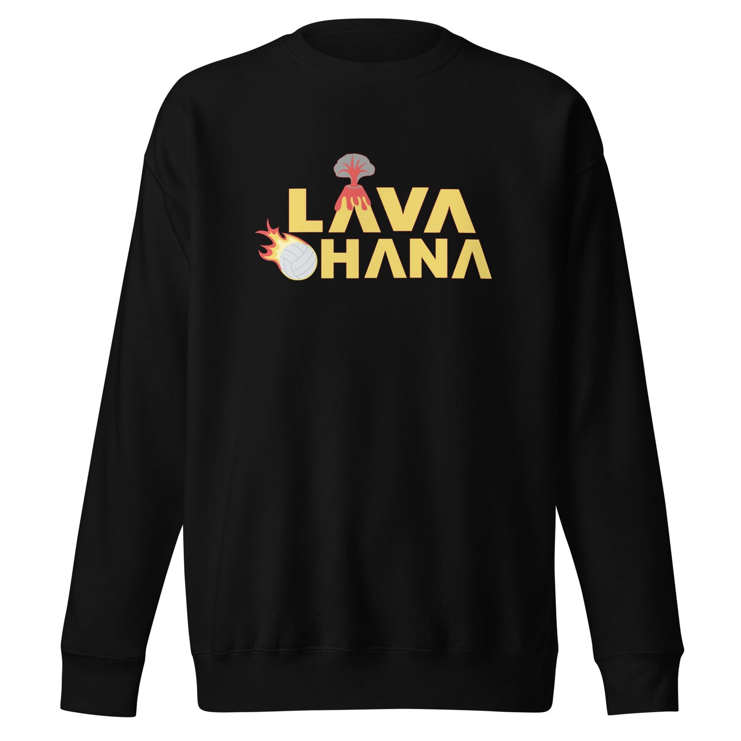 Adult LAVA Cotton Heritage Premium Crewneck Sweatshirt - Ohana