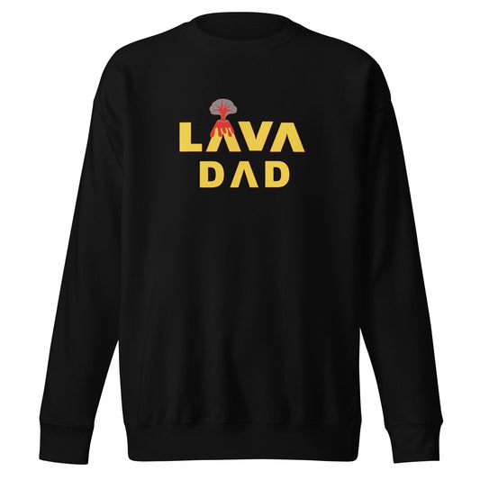 Adult LAVA Cotton Heritage Premium Crewneck Sweatshirt - Dad