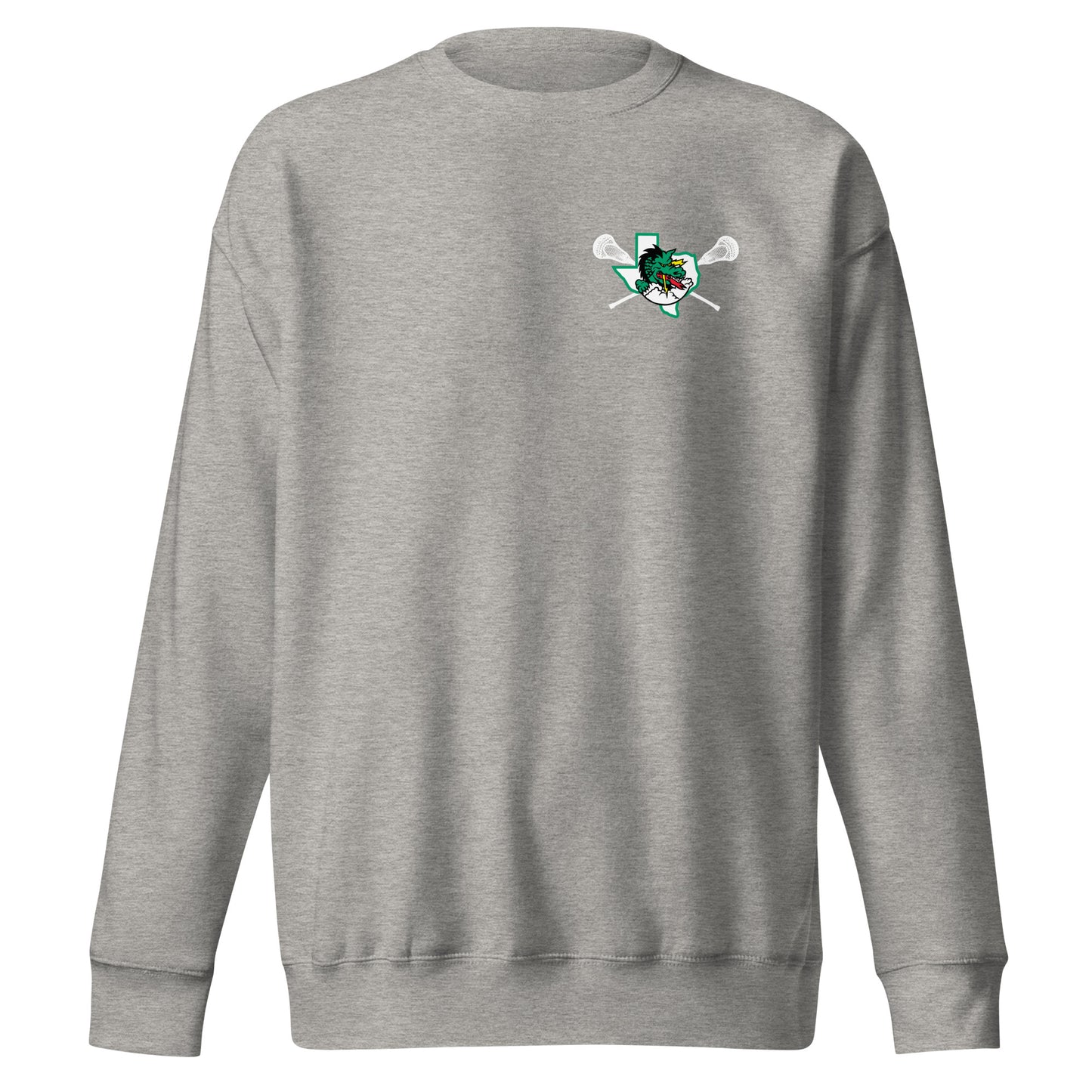 Adult Southlake Carroll Lacrosse Cotton Heritage Crewneck