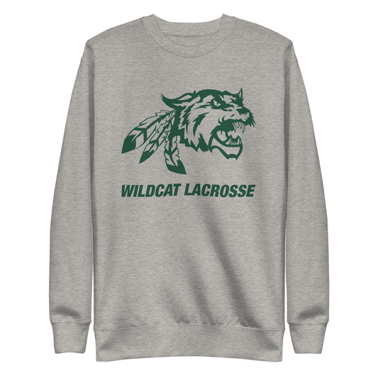 Adult Wildcats Club Lax Cotton Heritage Premium Sweatshirt