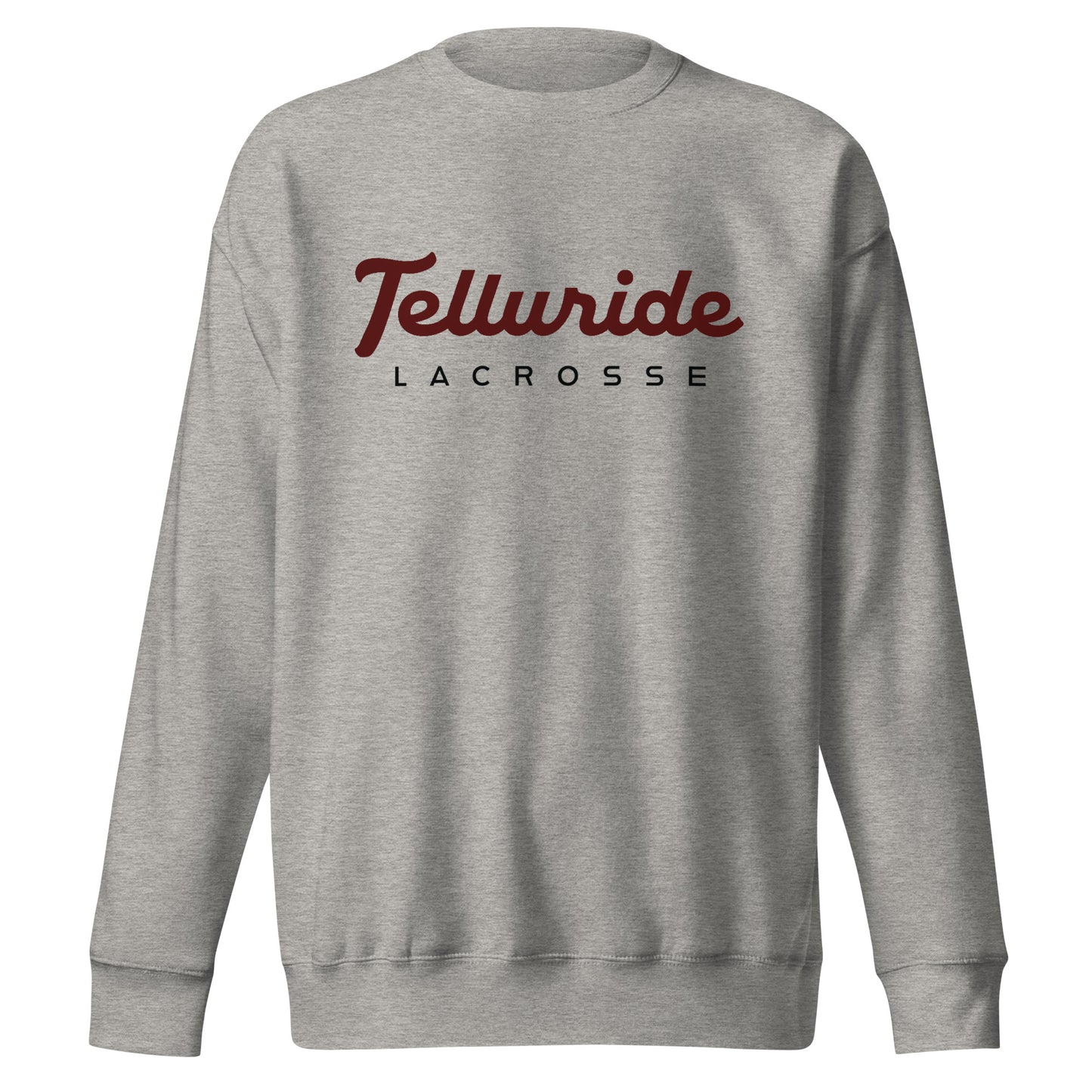 Adult Telluride Lacrosse Cotton Heritage Crewneck Sweatshirt