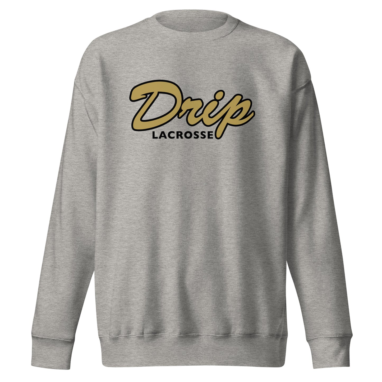 Adult Drip Lacrosse Cotton Heritage Crewneck Sweatshirt