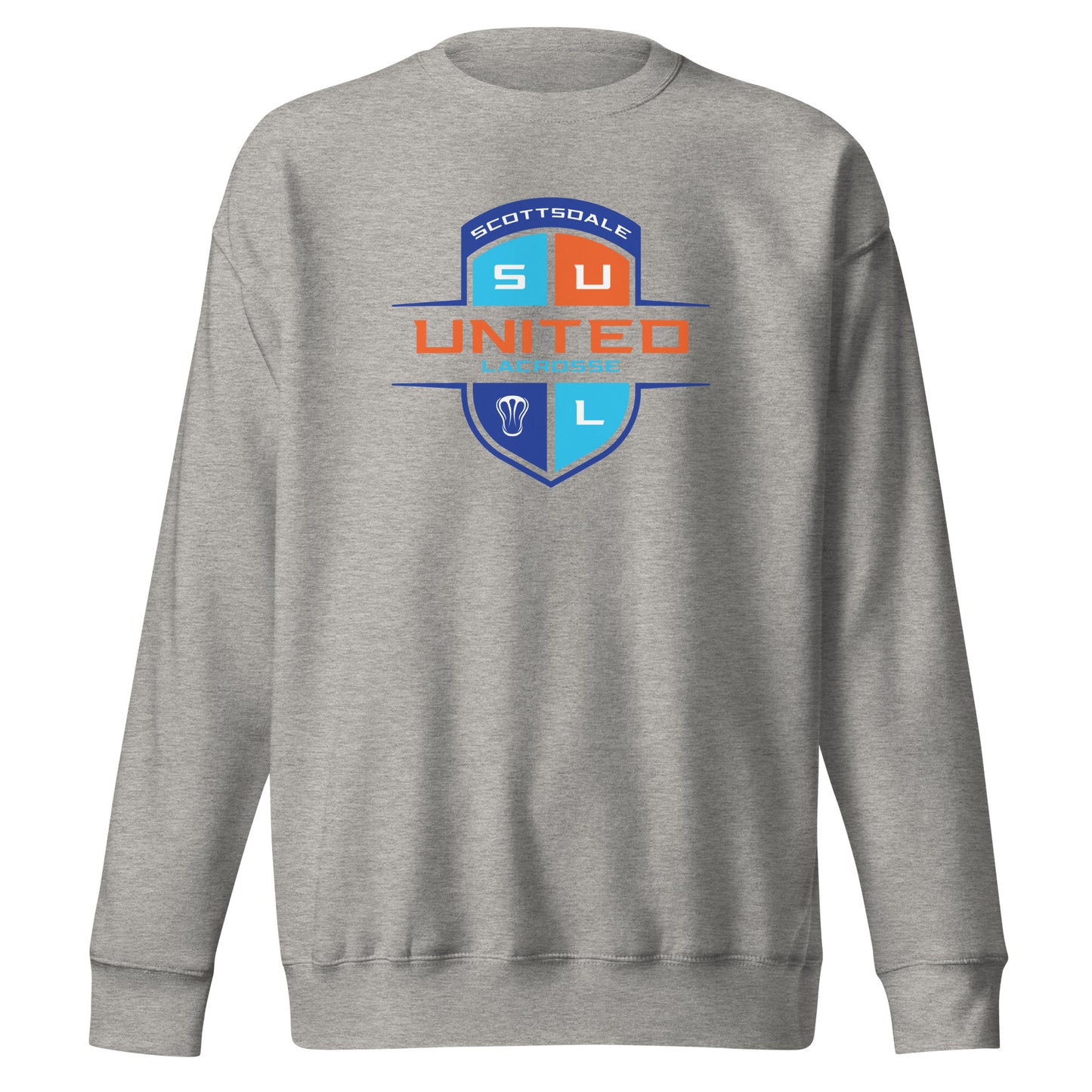 Adult United Lacrosse Club Cotton Heritage Crewneck Sweatshirt