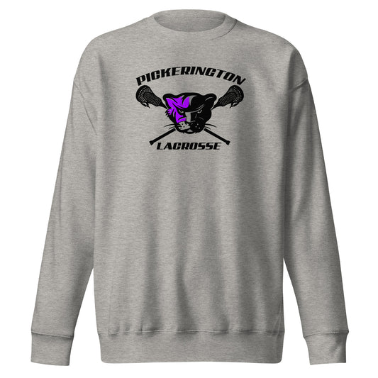Adult LaxCats Cotton Heritage Crewneck Sweatshirt