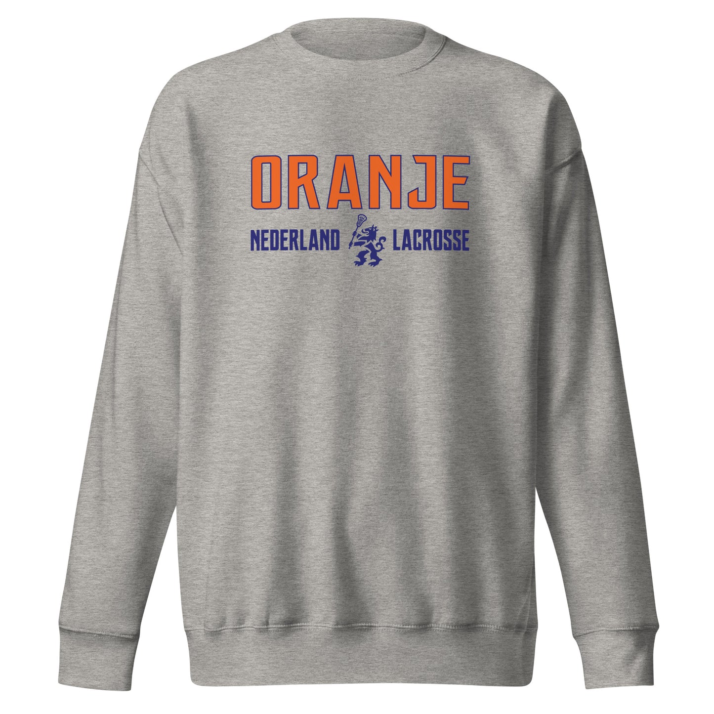 Adult Netherlands Lacrosse Cotton Heritage Crewneck Sweatshirt