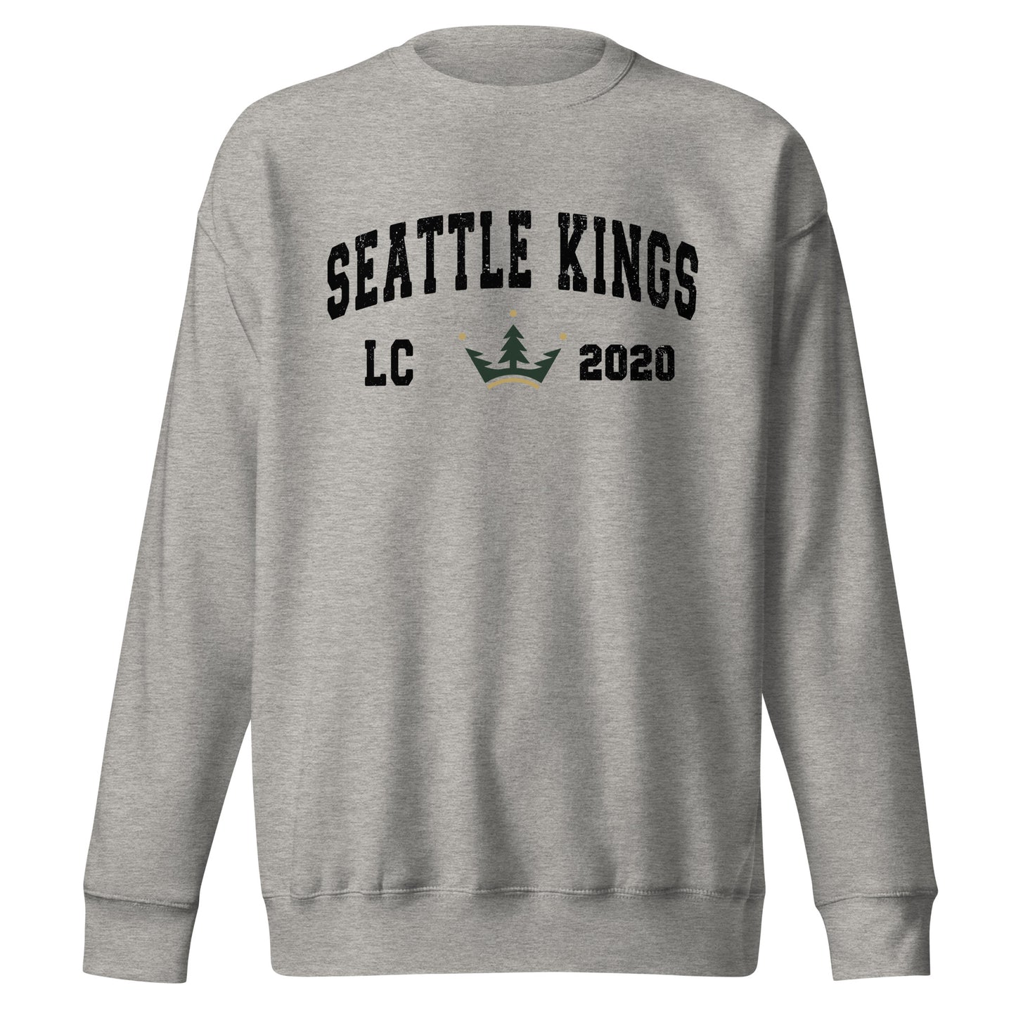 Adult Seattle Kings Cotton Heritage Crewneck Sweatshirt