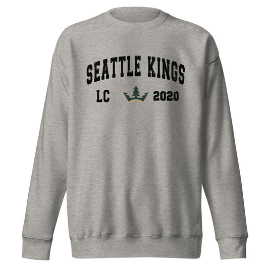 Adult Seattle Kings Cotton Heritage Crewneck Sweatshirt