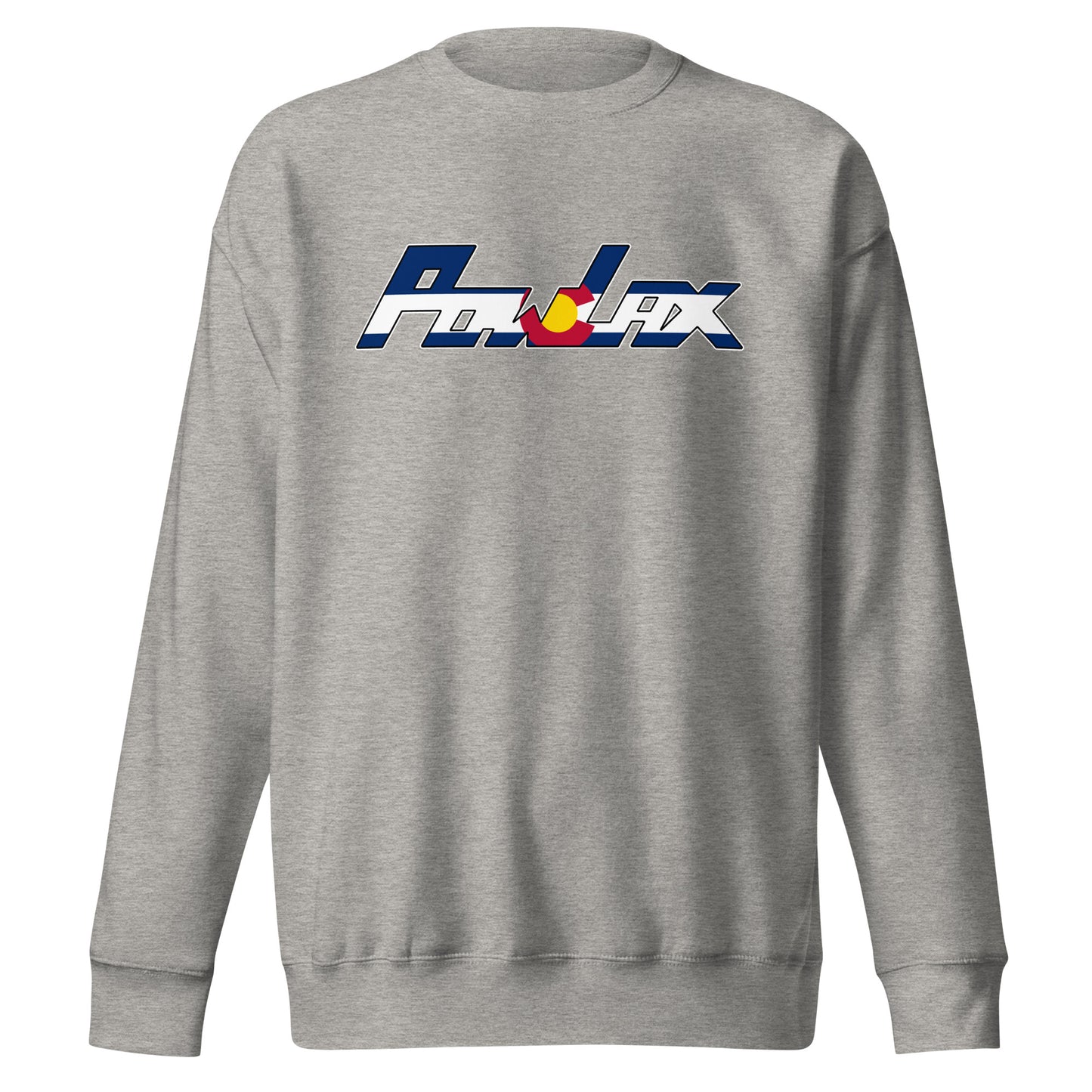 Adult POWLAX Cotton Heritage Crewneck Sweatshirt