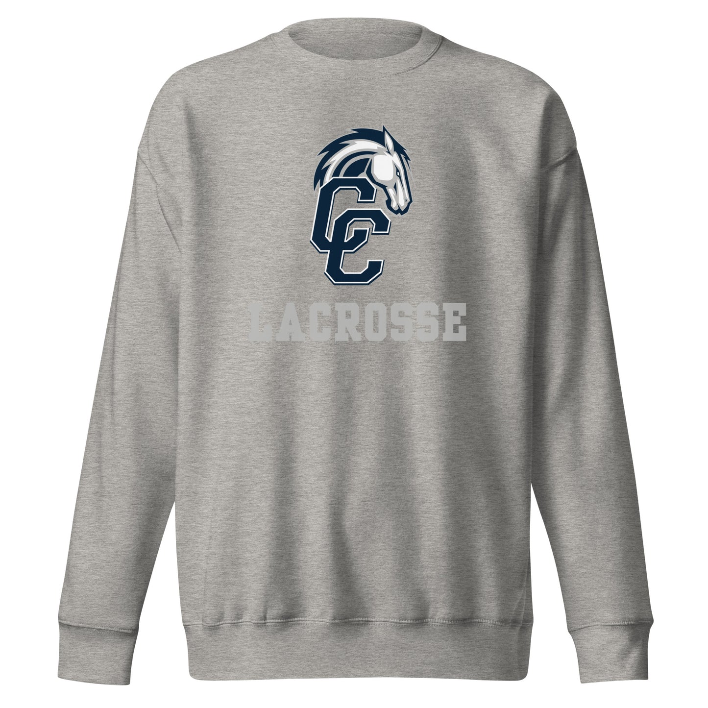 Adult Corner Canyon Lacrosse Cotton Heritage Crewneck Sweatshirt
