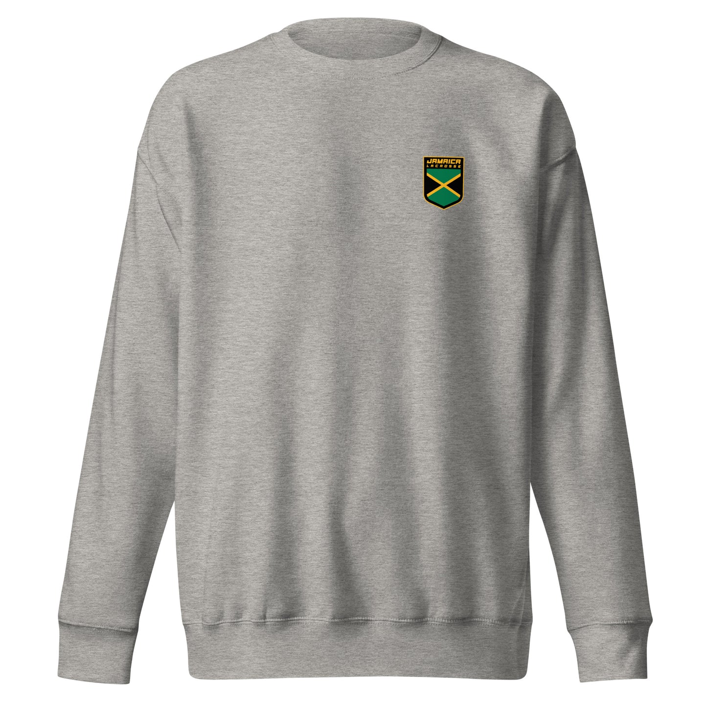 Adult Jamaica Lacrosse Cotton Heritage Crewneck Sweatshirt