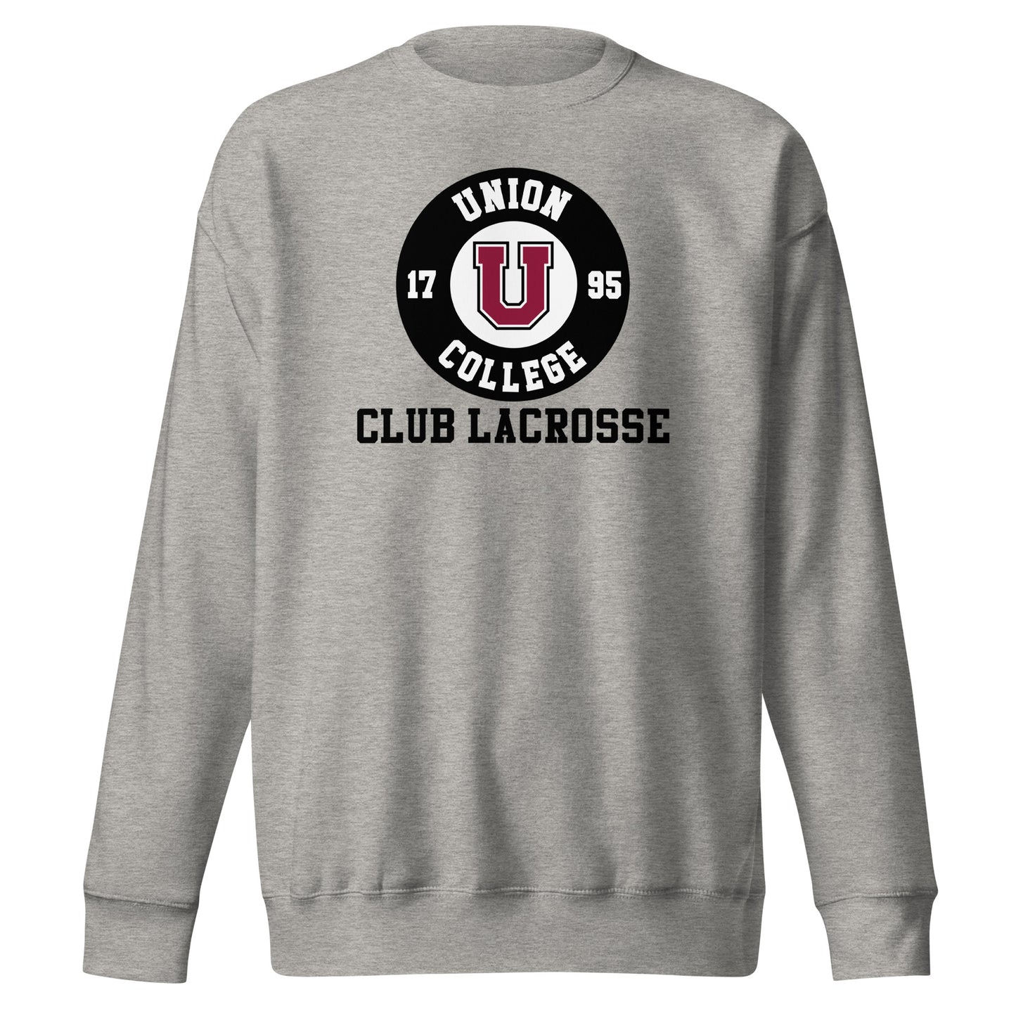 Adult Union Club Lacrosse Cotton Heritage Crewneck Sweatshirt