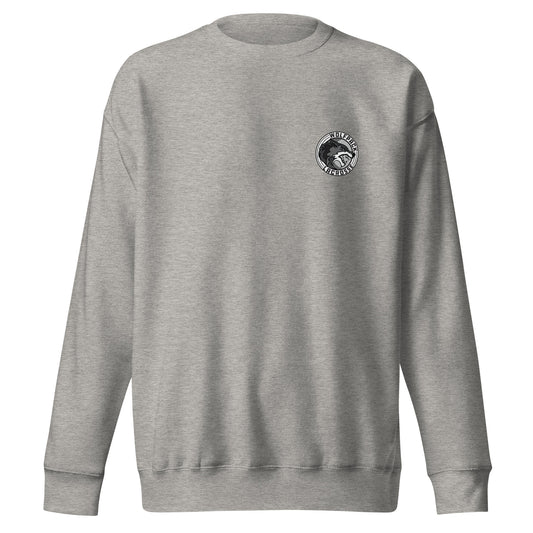 Adult Wolfpack Lacrosse Cotton Heritage Crewneck Sweatshirt