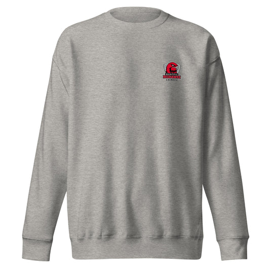 Adult Bountiful Lacrosse Cotton Heritage Crewneck Sweatshirt