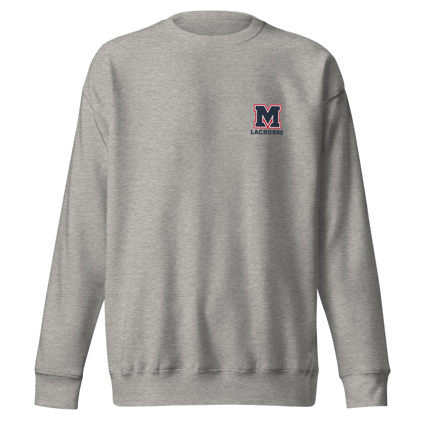 Adult BMHS Lacrosse Cotton Heritage Crewneck Sweatshirt