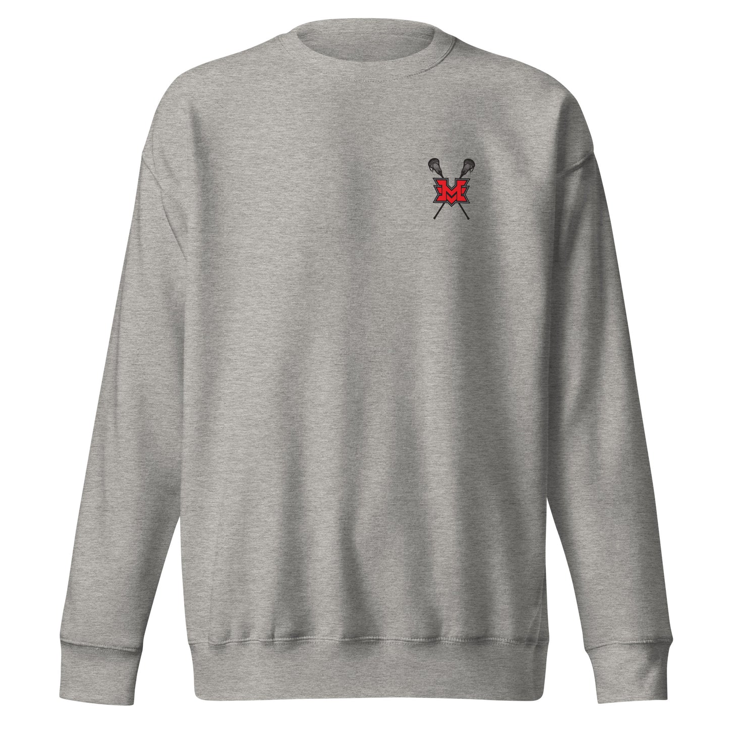 Adult MV Lacrosse Cotton Heritage Crewneck Sweatshirt