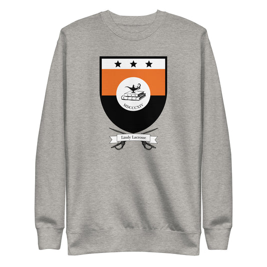 Adult Linsly Lacrosse Cotton Heritage Crewneck Sweatshirt