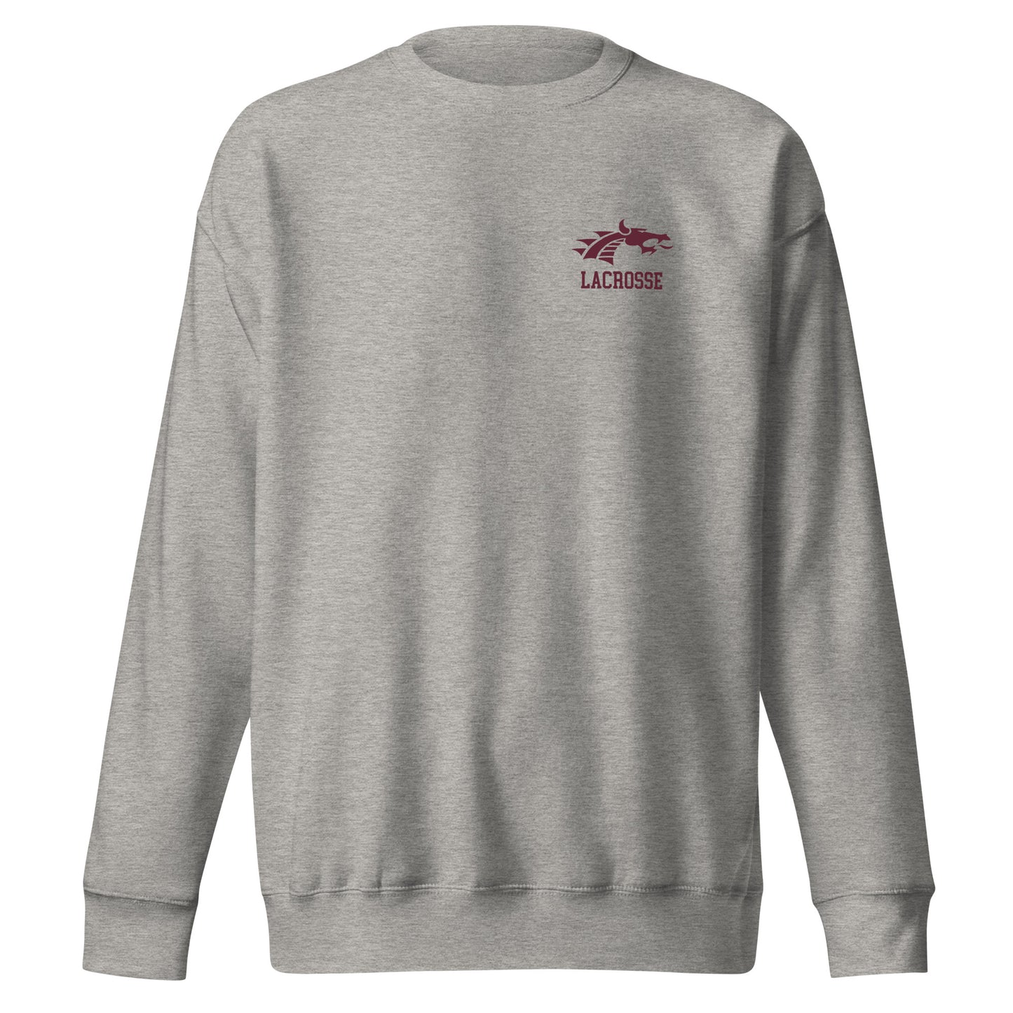 Adult Collierville Lacrosse Cotton Heritage Crewneck Sweatshirt