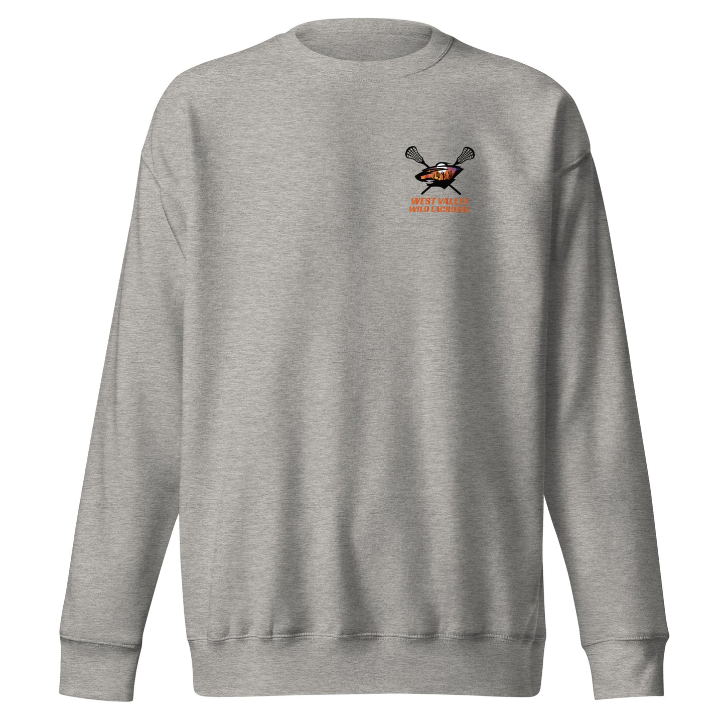 Adult WVW Lacrosse Cotton Heritage Crewneck