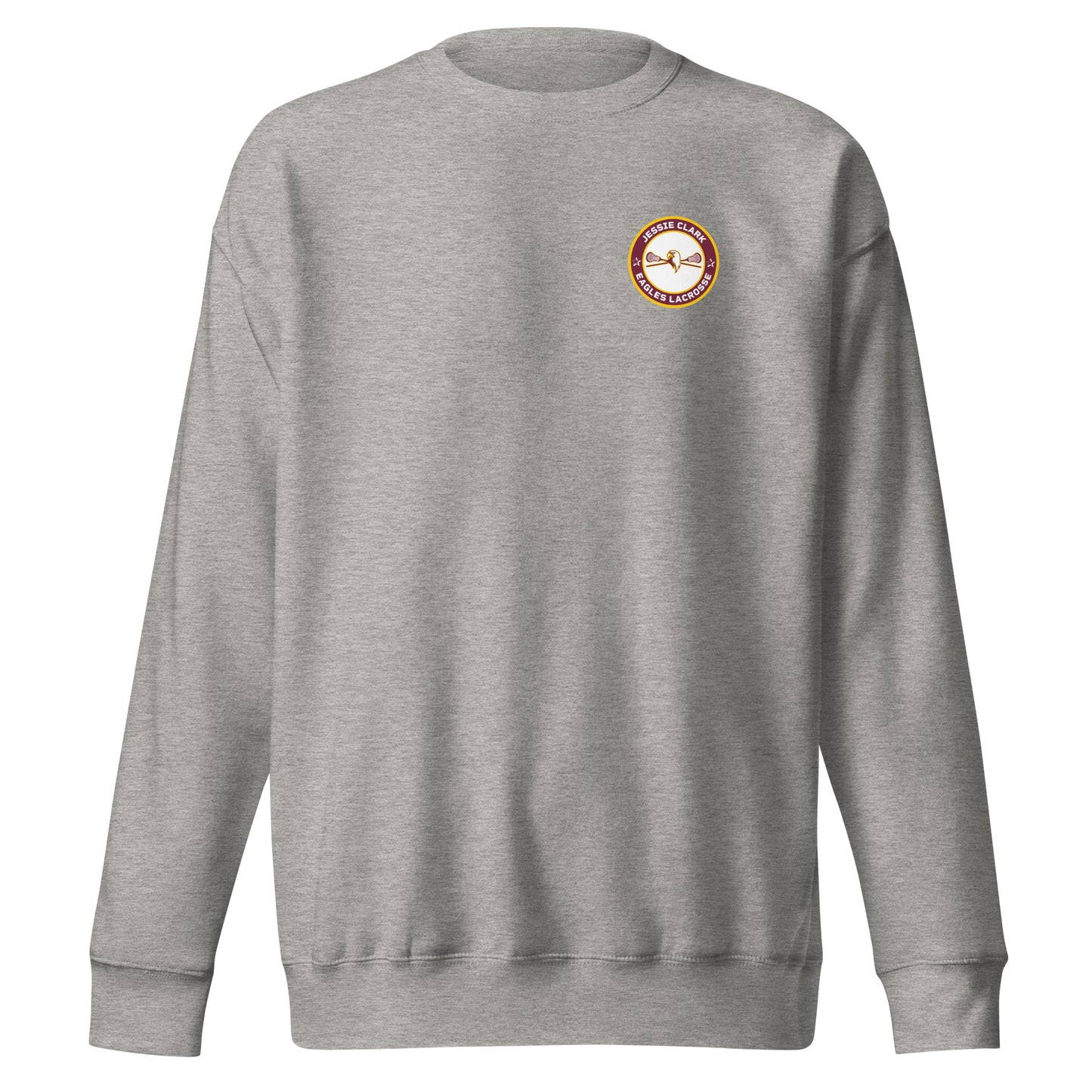 Adult JCMS Lacrosse Cotton Heritage Crewneck Sweatshirt
