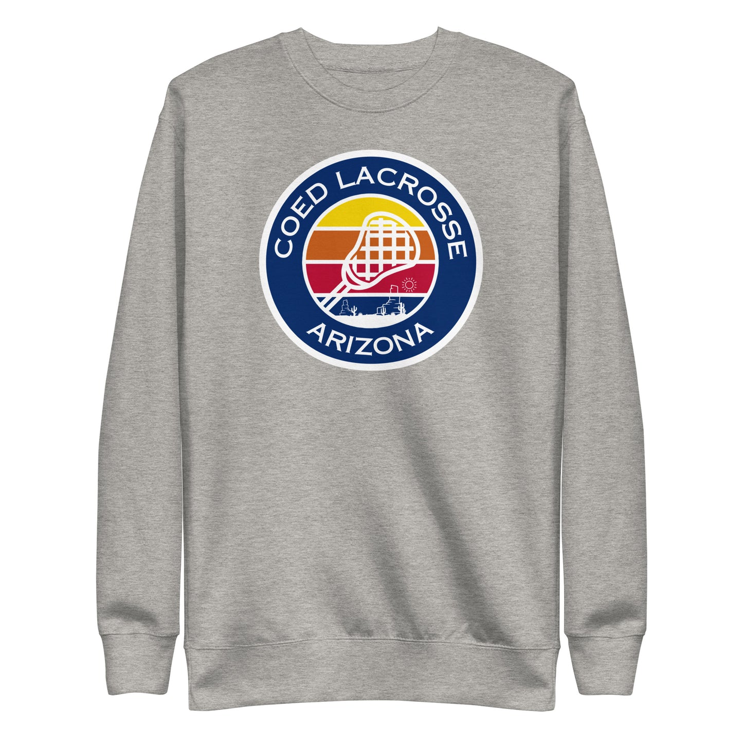 Adult Coed Lacrosse Cotton Heritage Premium Sweatshirt