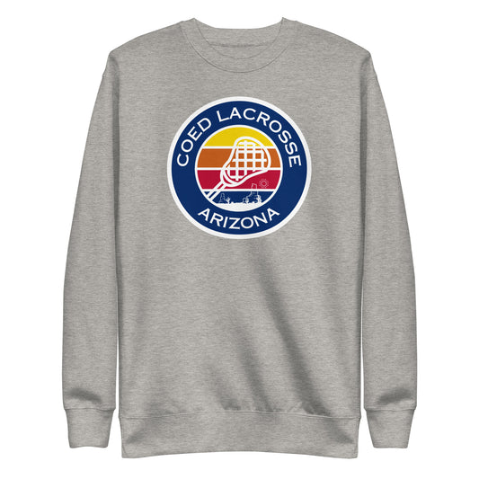 Adult Coed Lacrosse Cotton Heritage Premium Sweatshirt