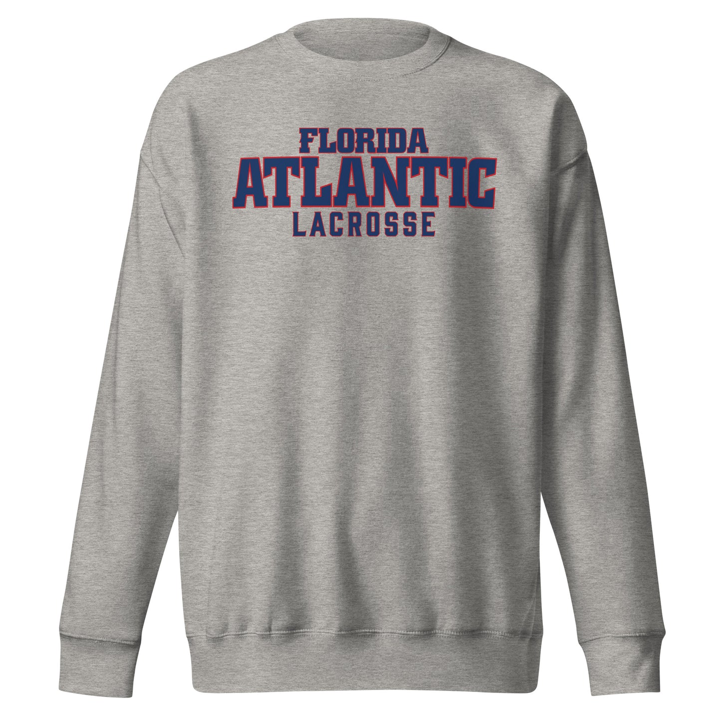 Adult FAU Lacrosse Cotton Heritage Crewneck