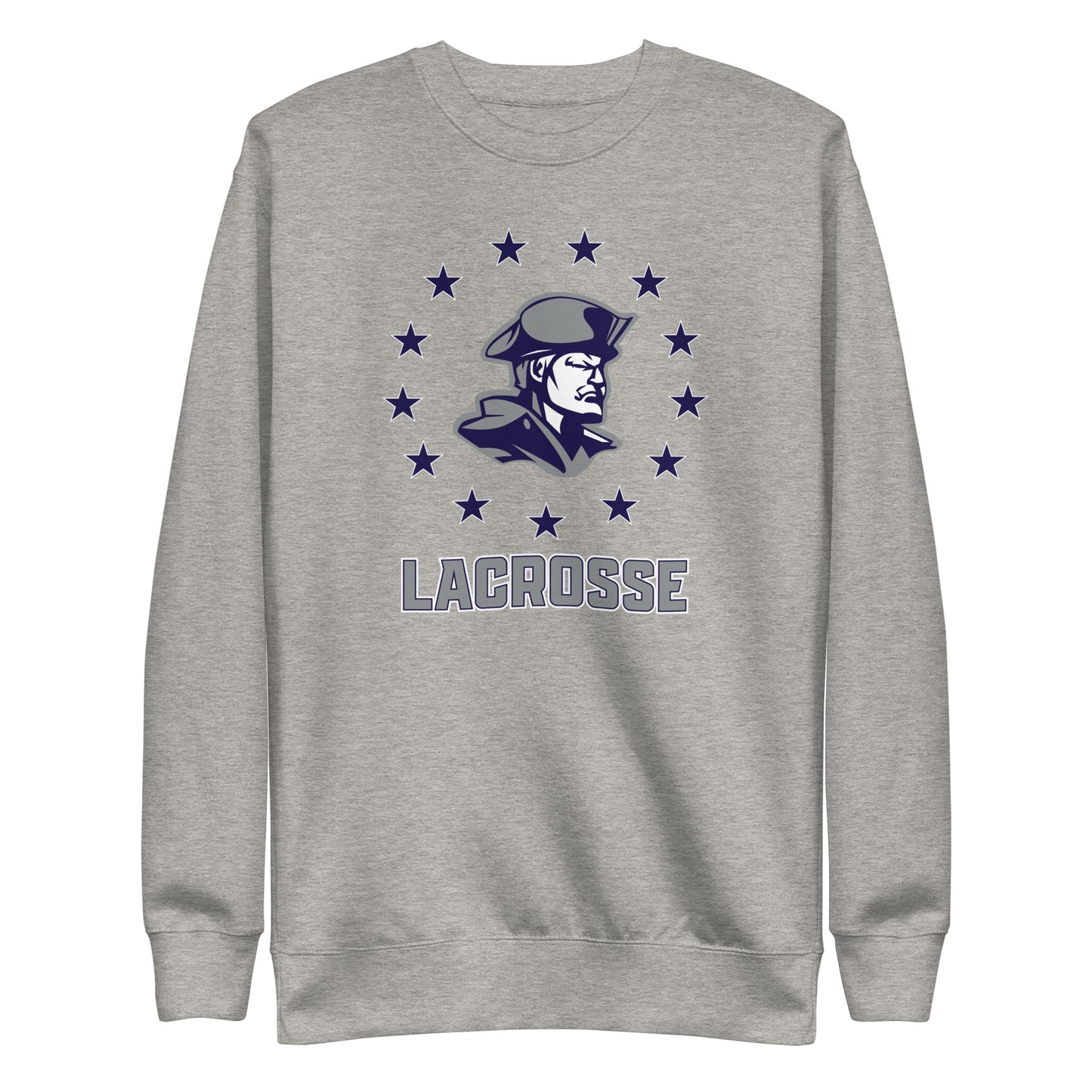 Adult Rebel Lax Cotton Heritage Crewneck Sweatshirt