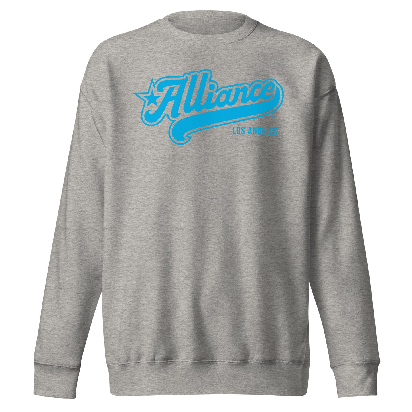 Adult LA Alliance Lacrosse Cotton Heritage Crewneck Sweatshirt