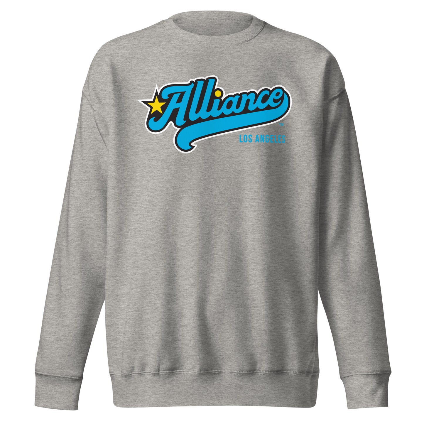 Adult LA Alliance Lacrosse Cotton Heritage Crewneck Sweatshirt