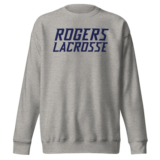 Adult Rogers Lacrosse Cotton Heritage Crewneck Sweatshirt