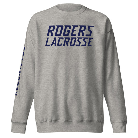 Adult Rogers Lacrosse Cotton Heritage Crewneck Sweatshirt