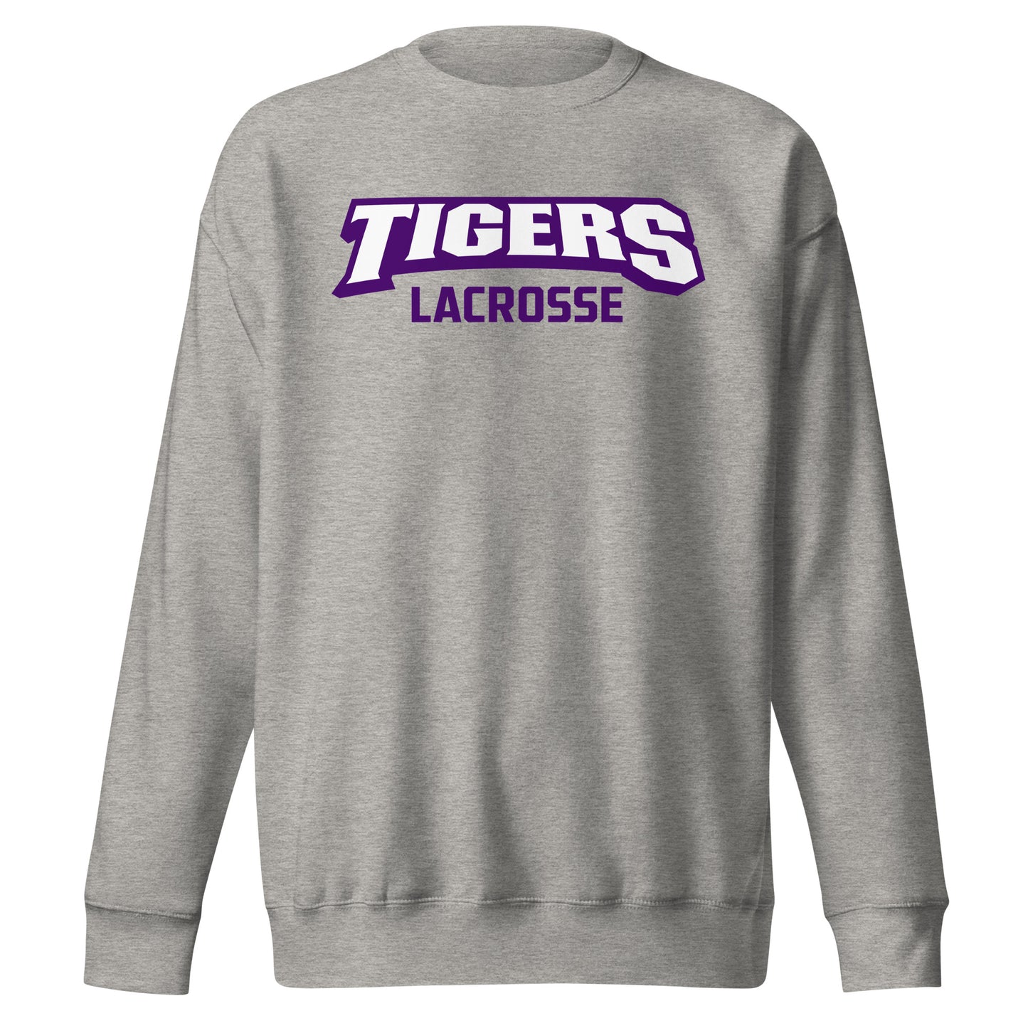Adult Tiger Lax Cotton Heritage Crewneck Sweatshirt