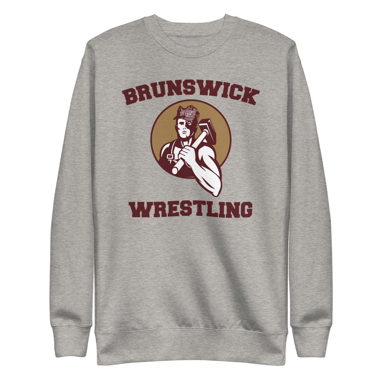 Adult BJR Wrestling Heritage Crewneck Sweatshirt