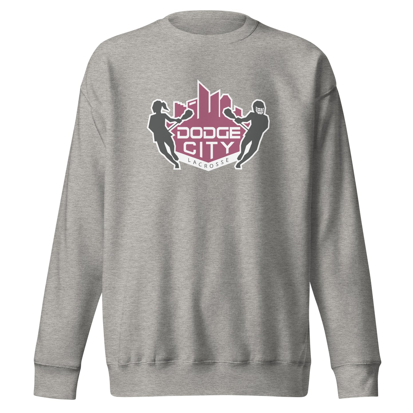 Adult Dodge City Lacrosse Cotton Heritage Sweatshirt