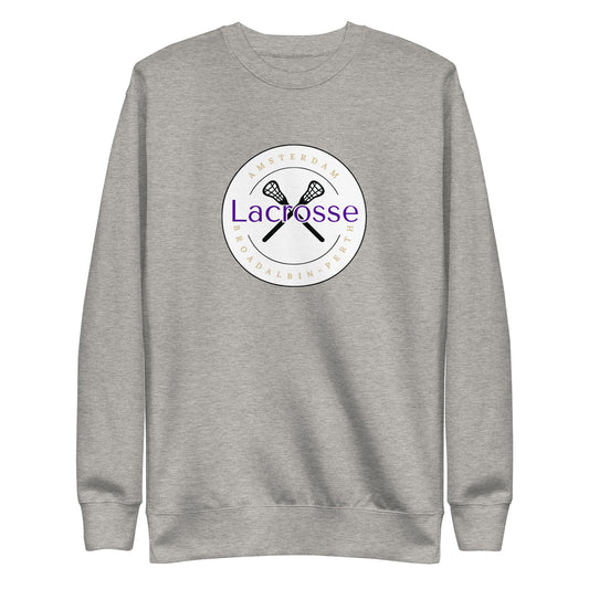 Adult Amsterdam Lacrosse Cotton Heritage Crewneck Sweatshirt