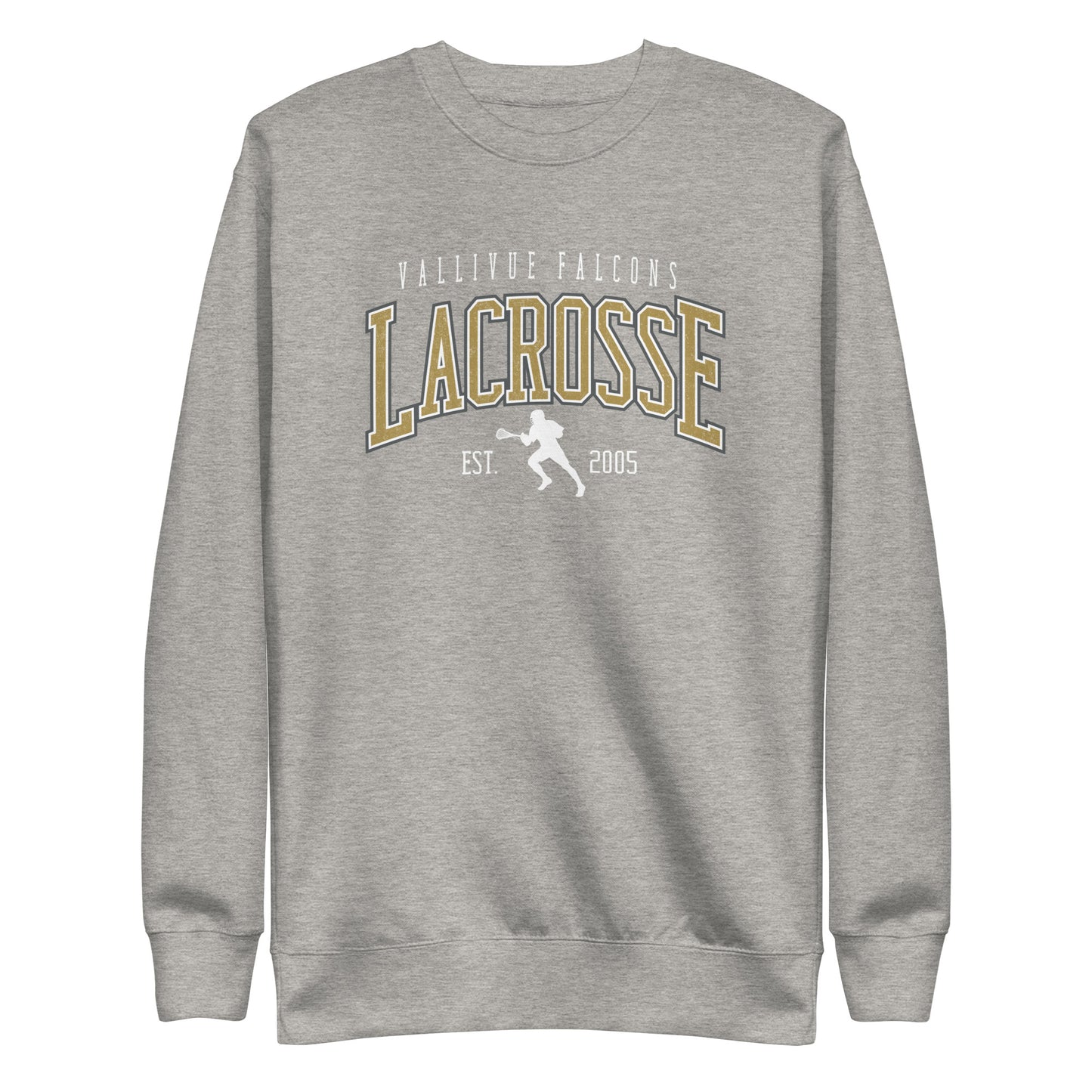 Adult Vallivue Lacrosse Cotton Heritage Sweatshirt