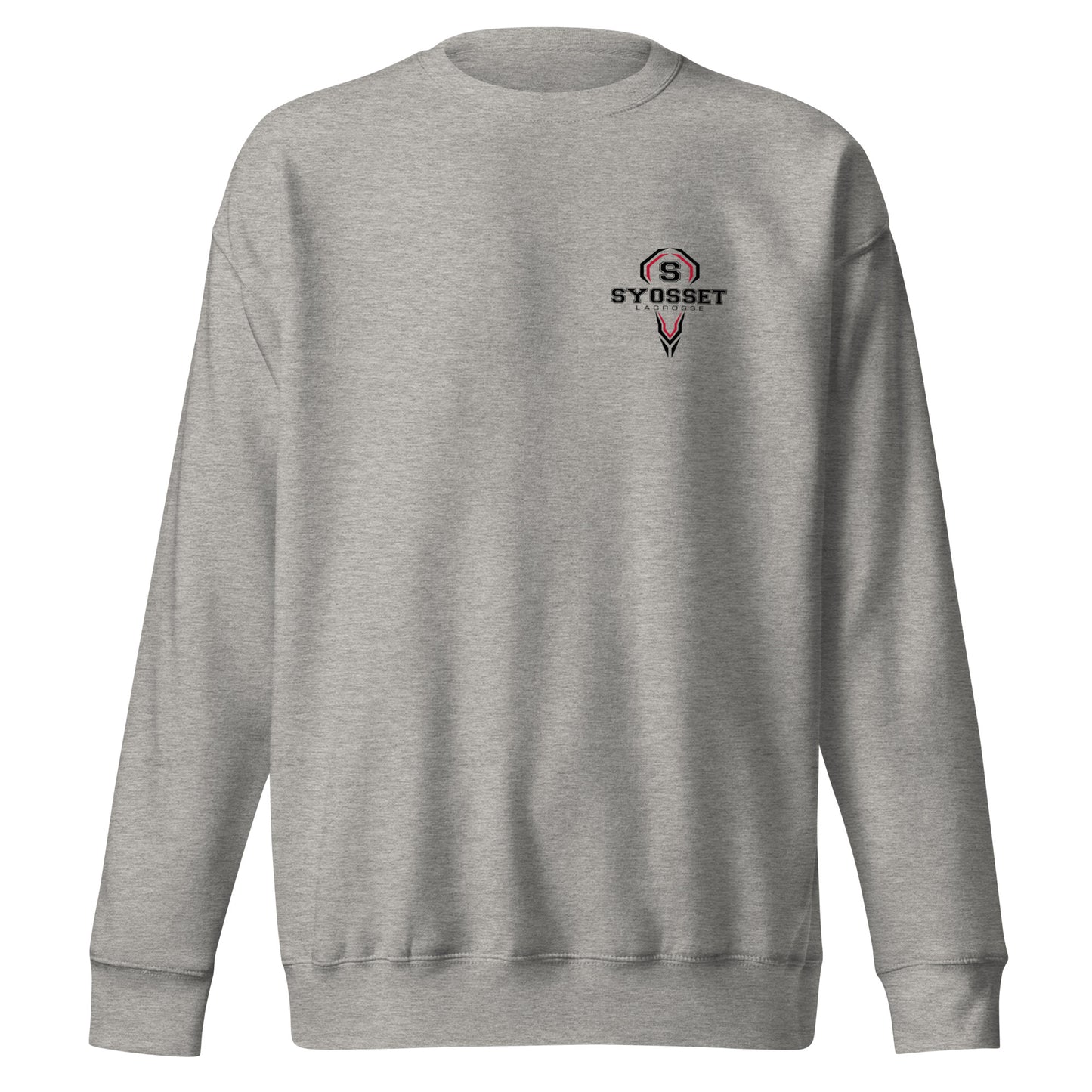 Adult Syosset Lacrosse Cotton Heritage Crewneck
