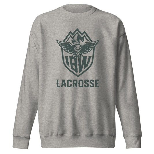 Adult Ida B. Wells Lacrosse Cotton Heritage Crewneck Sweatshirt