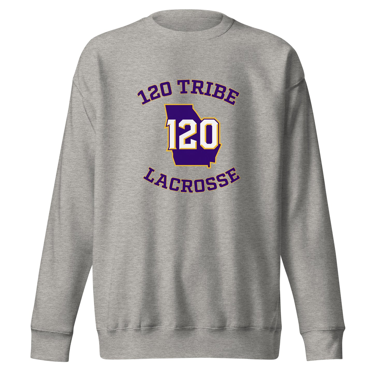 Adult Georgia 120 Tribe Cotton Heritage Crewneck Sweatshirt
