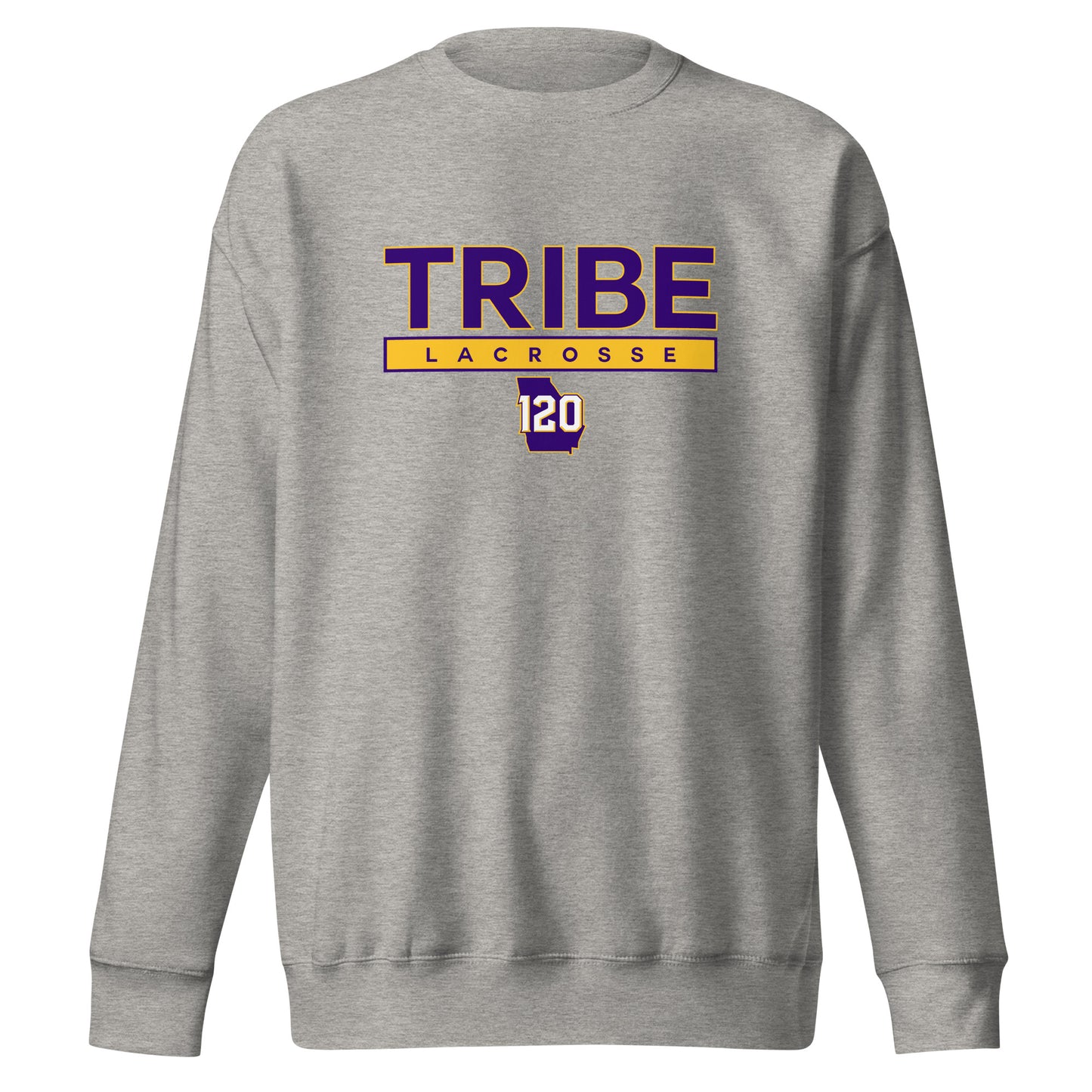 Adult Georgia 120 Tribe Cotton Heritage Crewneck Sweatshirt