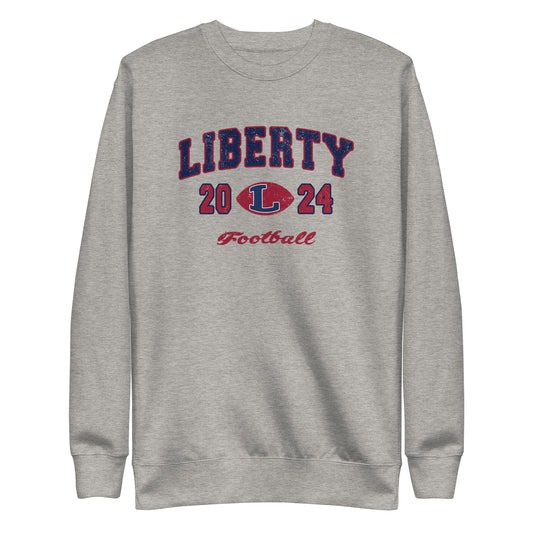 Adult Liberty Football Cotton Heritage Hoodie