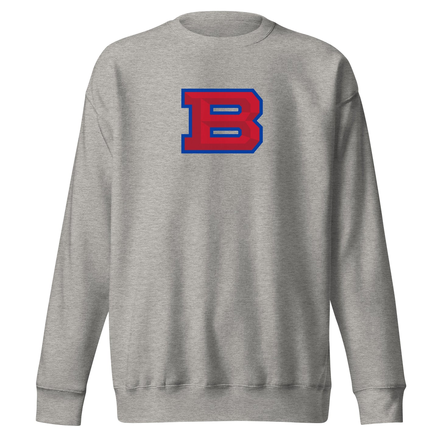 Adult Bartlett HS Lacrosse Cotton Heritage Crewneck Sweatshirt