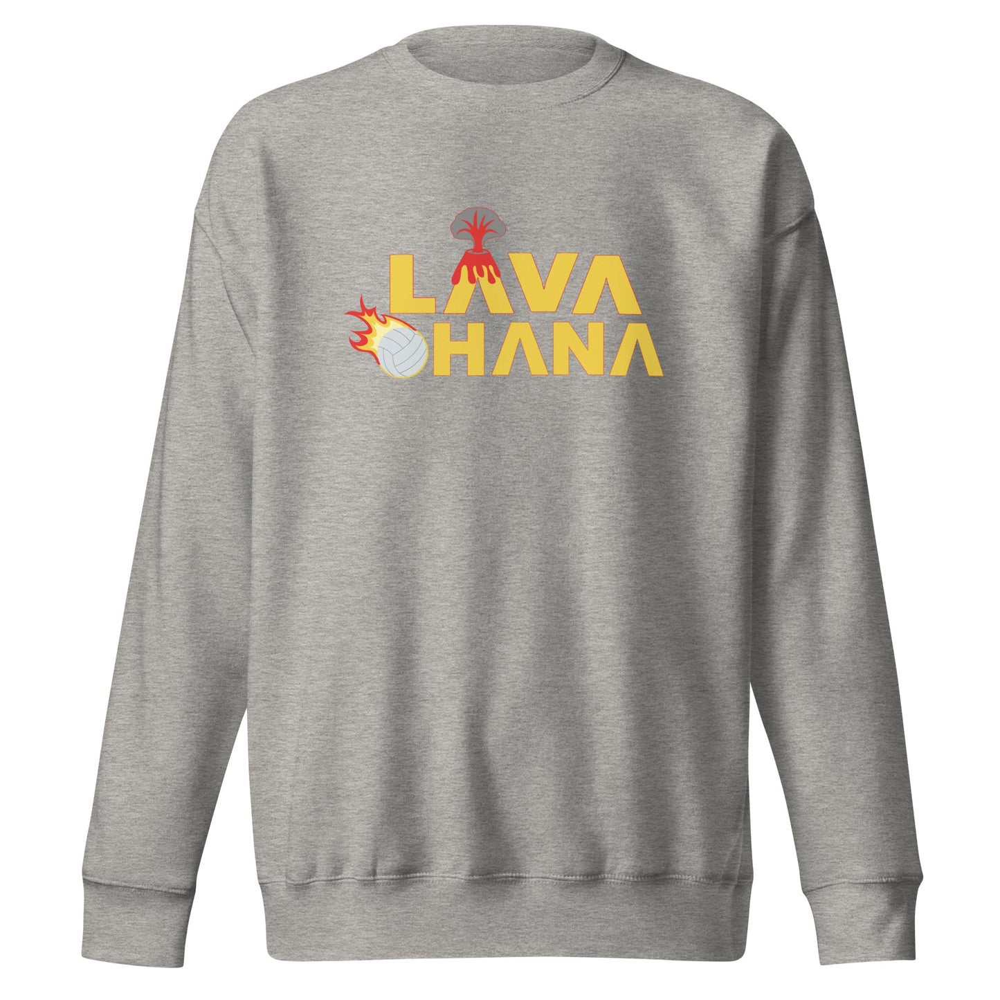 Adult LAVA Cotton Heritage Premium Crewneck Sweatshirt - Ohana